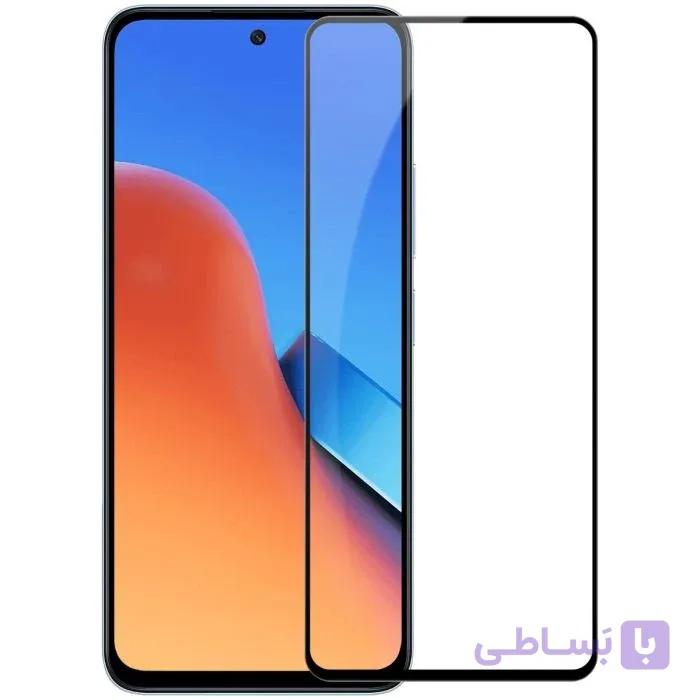 گلس گوشی شیائومی Xiaomi Redmi note 12R مدل full glass — تصویر 1