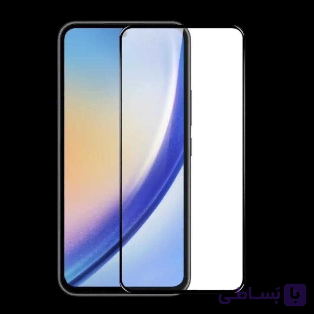 گلس گوشی سامسونگ Samsung Galaxy A35 مدل full glass — تصویر 1