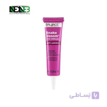 دور چشم ضد چروک بالانس مدل Snake venom حجم 15ml