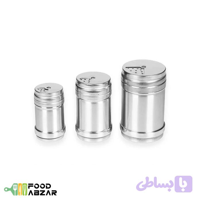 ادویه پاش سایز 5 استیل با سری تنظیم شونده