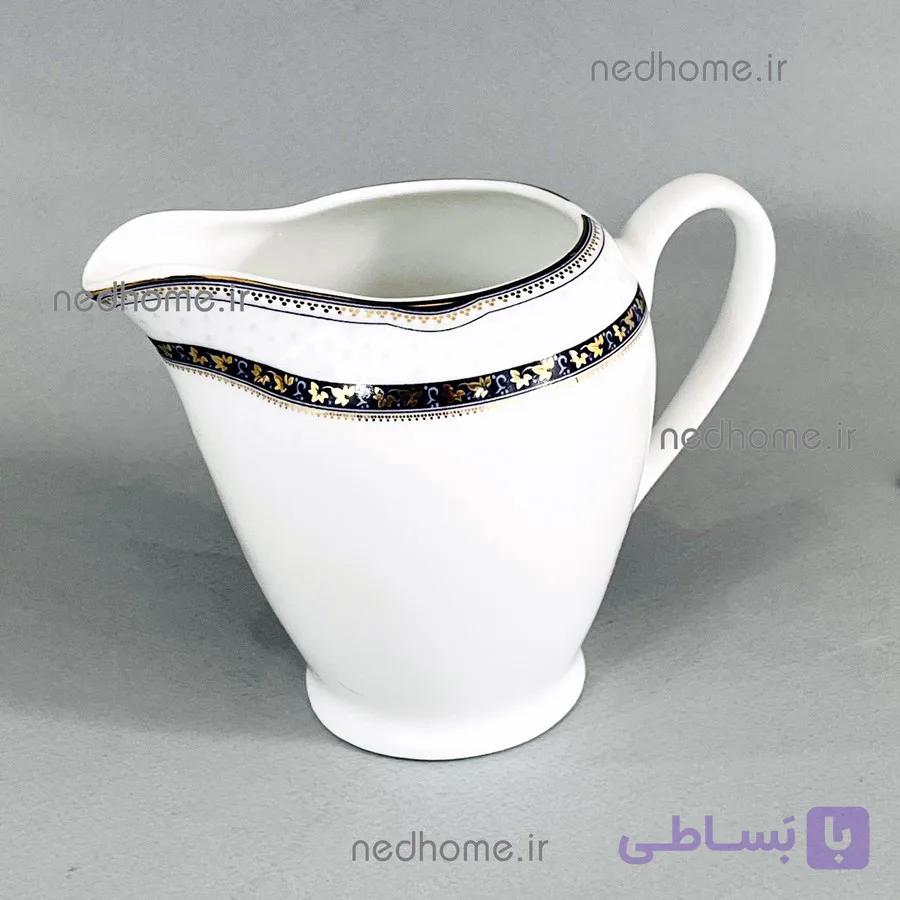 سس خوری تک چینی زرین طرح پرشیا سرمه ای – درجه یک — تصویر 1