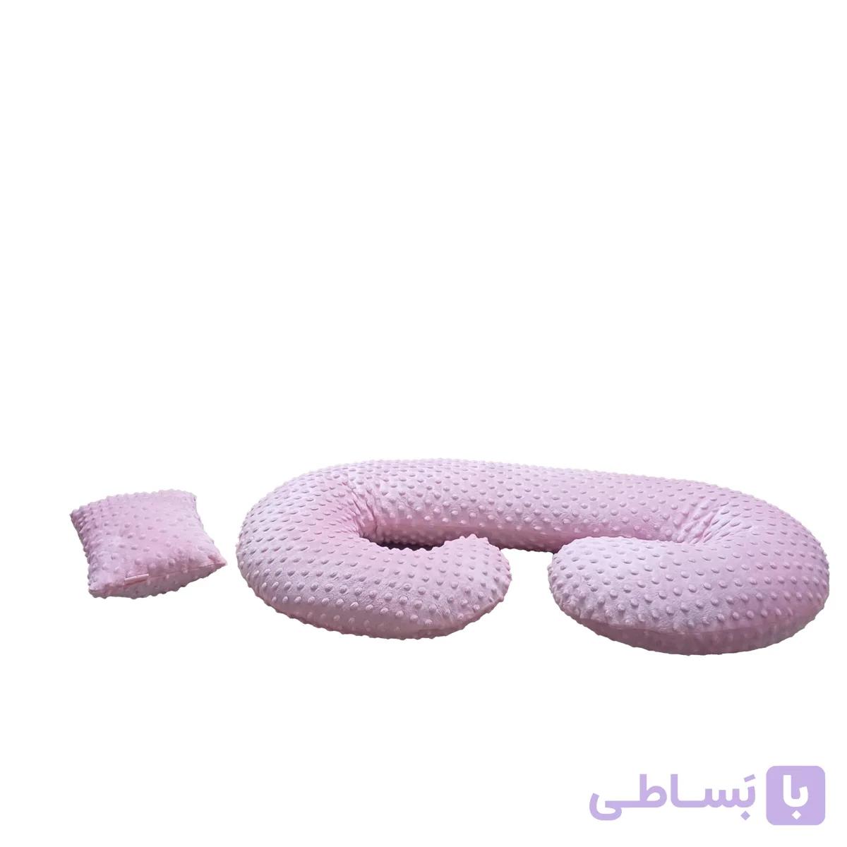 بالش طبی بارداری و شیر دهی c شکل  با جنس الیاف ضد حساسیت