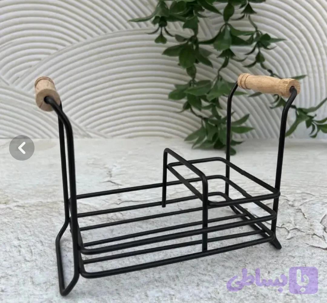 جا مایع استند دار فلزی