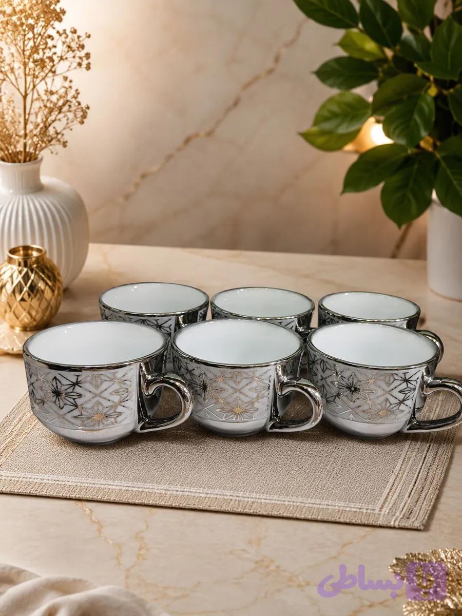 شات قهوه چینی پک 6عدد