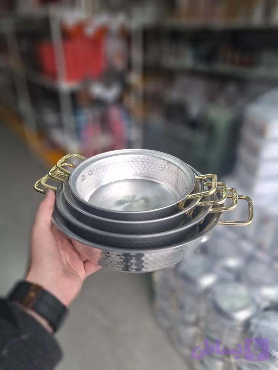 ماهیتابه روحی چکشی 4 سایز