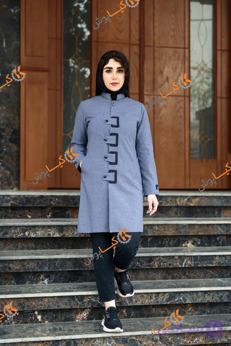 مانتو اداری زنانه مدل مونا