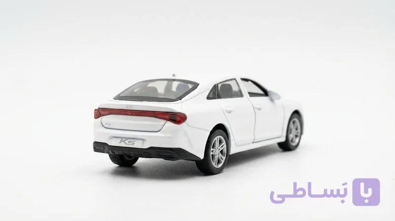 اسباب بازی ماشین مدل کیا موزیکال فلزی سرمه ای — تصویر 1