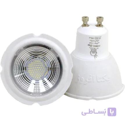 لامپ 8 وات LED طرح هالوژن پایه استارتی یکتا افروز