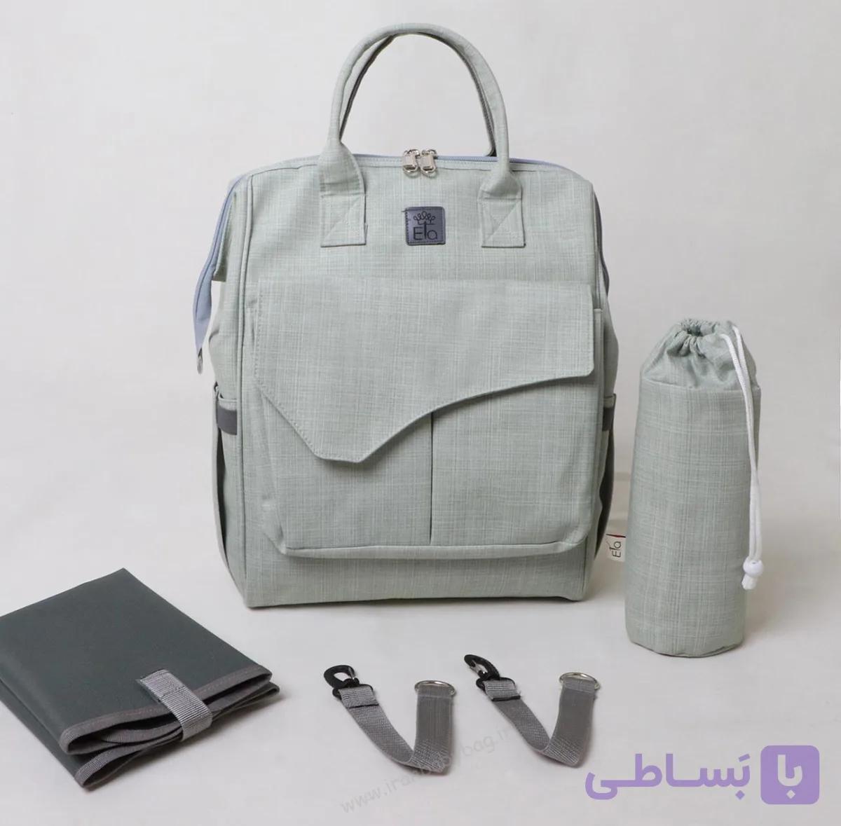 کوله نوزادی افرا کنفی سبز مینت — تصویر 1