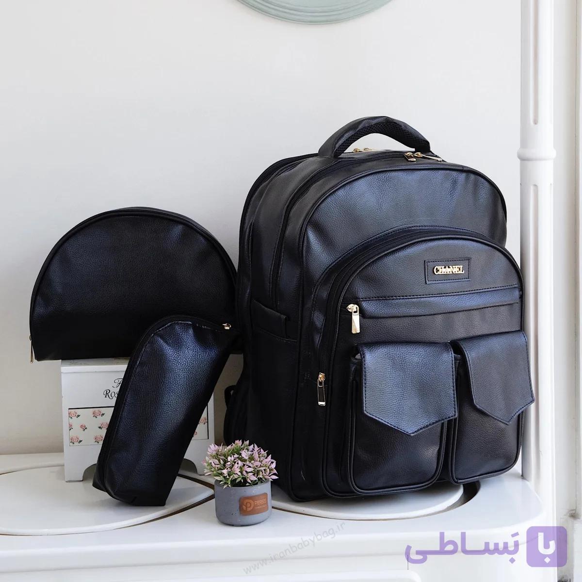 کوله پشتی لوازم نوزاد دوریتا مشکی