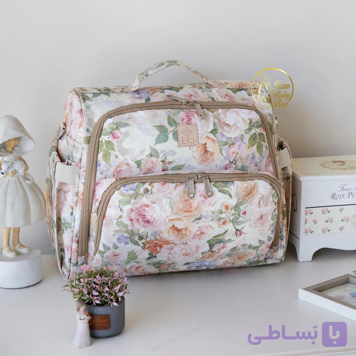 کیف نوزادی برند الا مدل یونا رز — تصویر 1