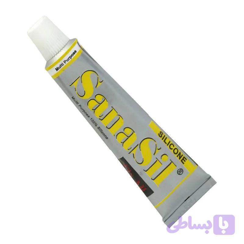 چسب سیلیکون آکواریوم 30 گرمی شفاف ثنا استحکام Sanasil — تصویر 1