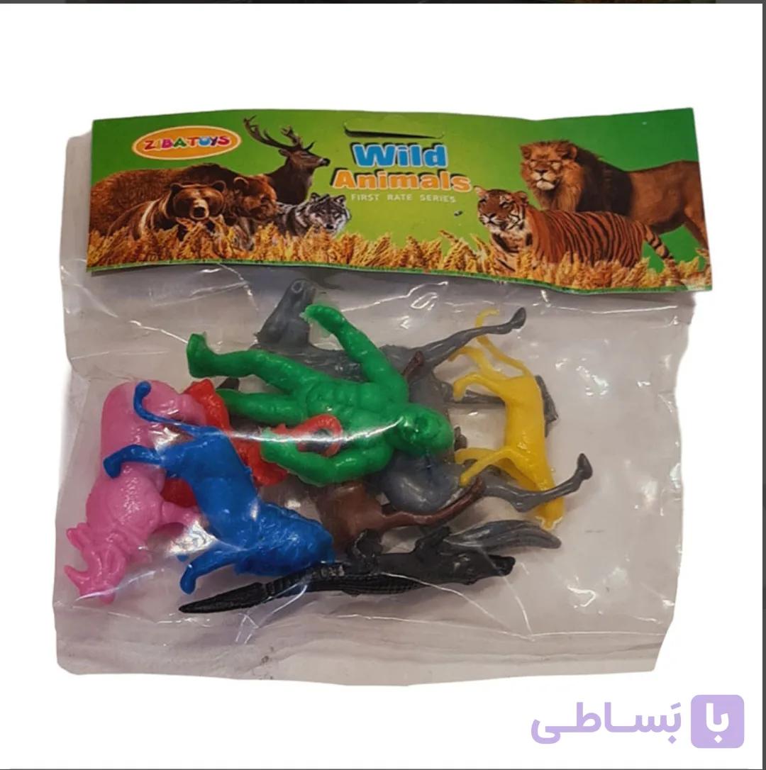 فیگور حیوانات جنگل زیباتویز مدل Wild Animals بزرگ