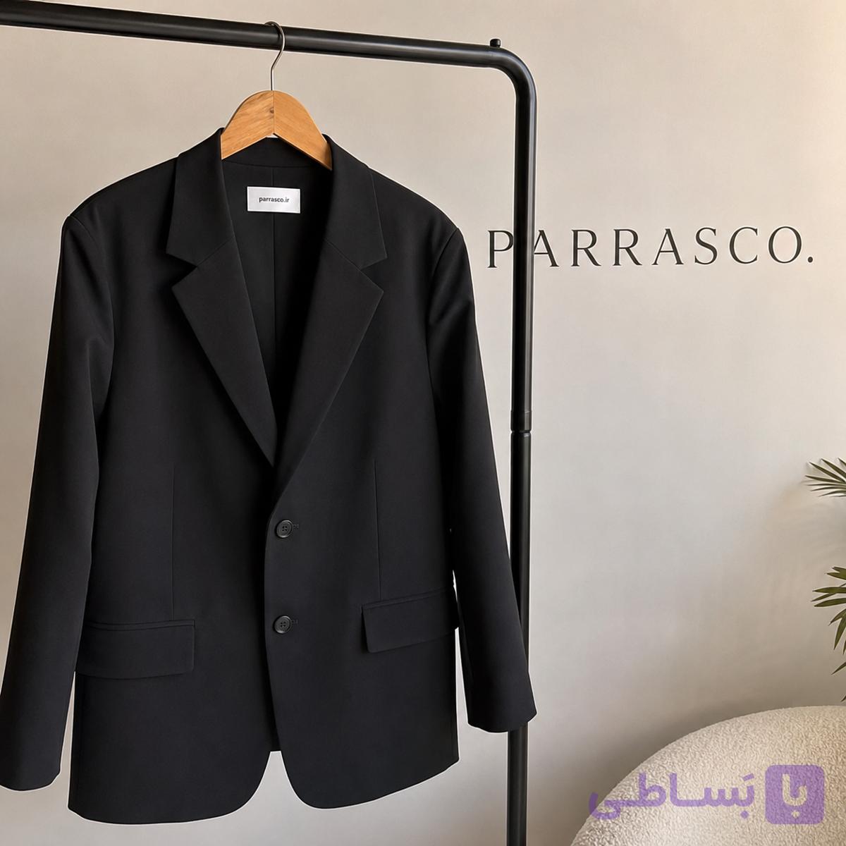 کت تک زنانه یقه انگلیسی کرپ