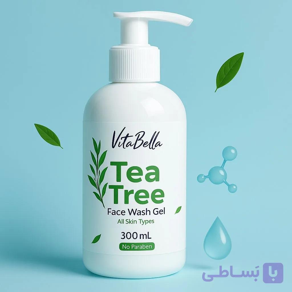 ژل شستشوی صورت ویتابلا اقتصادی ایتالیایی  ضدلک روشن کننده