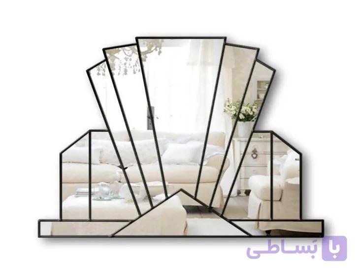 آینه دیواری مدرن/کلاسیک | قاب‌دار/بدون قاب | تزئینی و کاربردی | مناسب ورودی، اتاق نشیمن، حمام و…