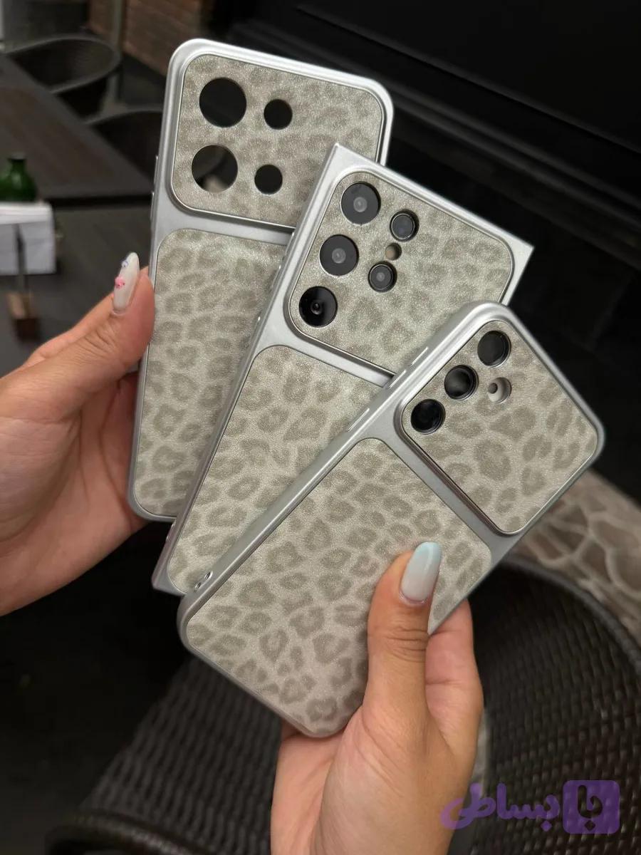 (110)قاب گوشی leopard gray