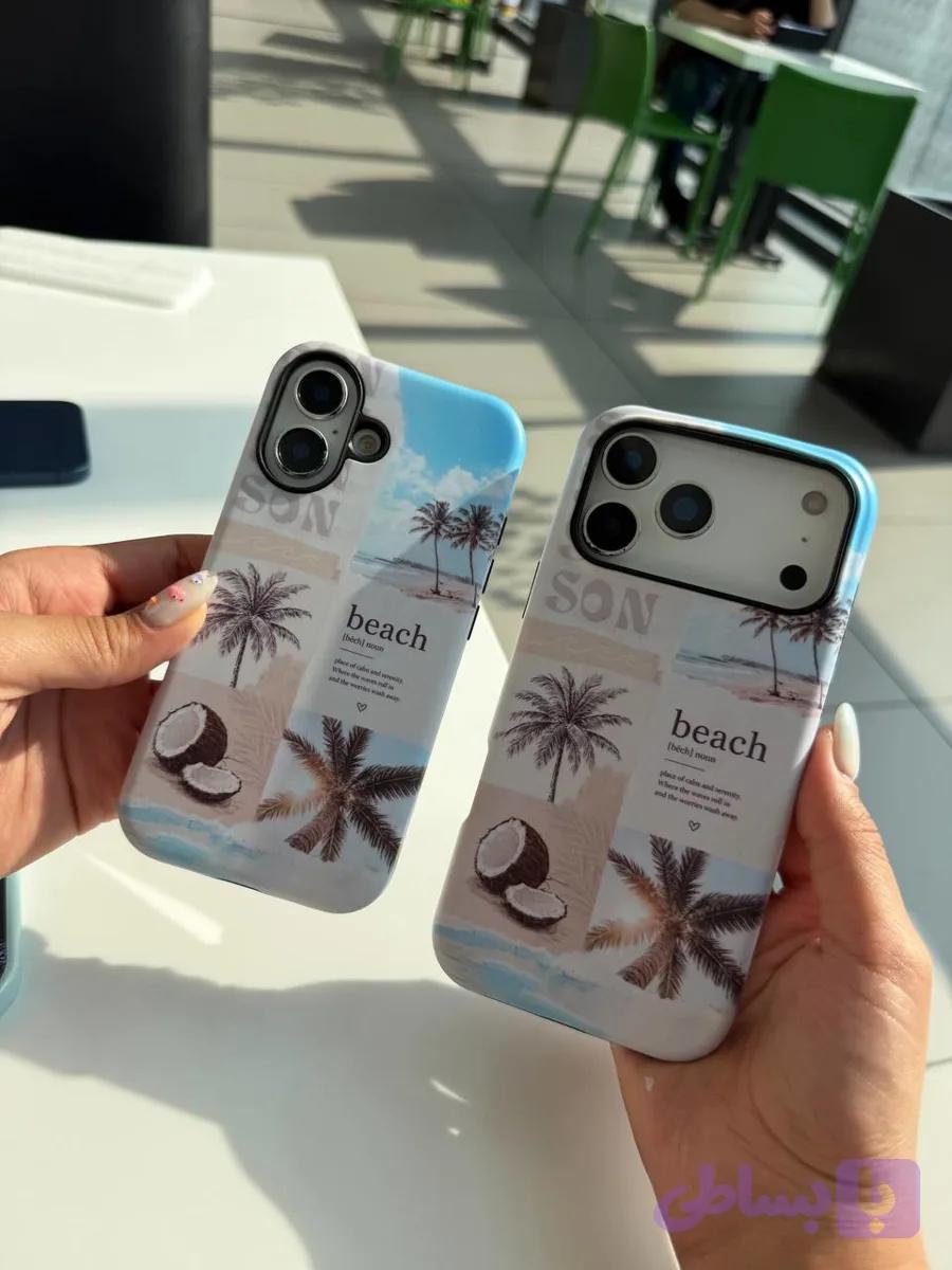 (110)قاب گوشی beach coconut