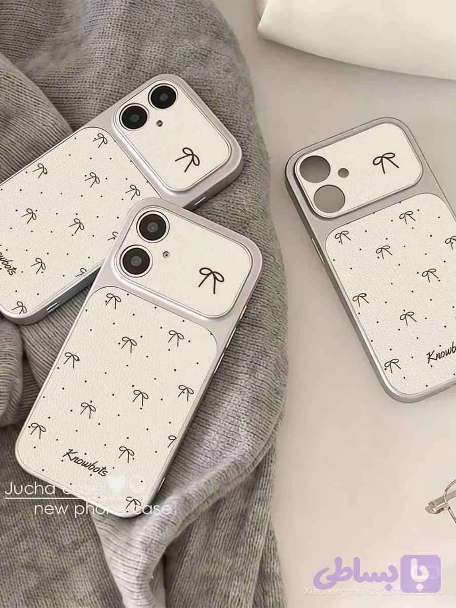 قاب گوشی Ribbon white (110)