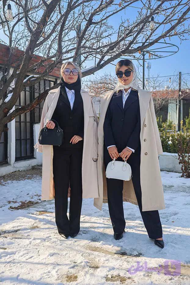 مانتو شلوار اداری باران دخت مدل رها کد 4042 — تصویر 1