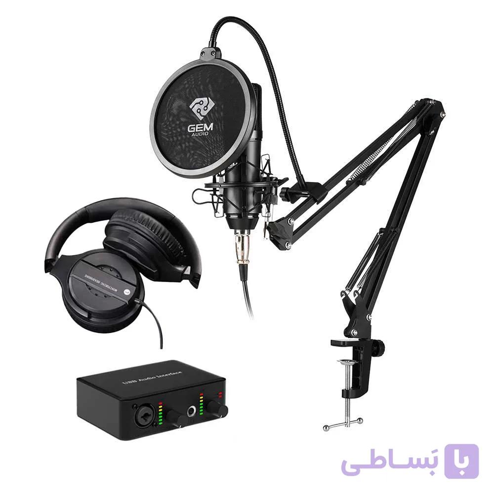 پکیج استودیوی خانگی پادکستر مدل GA800/SC20 — تصویر 1