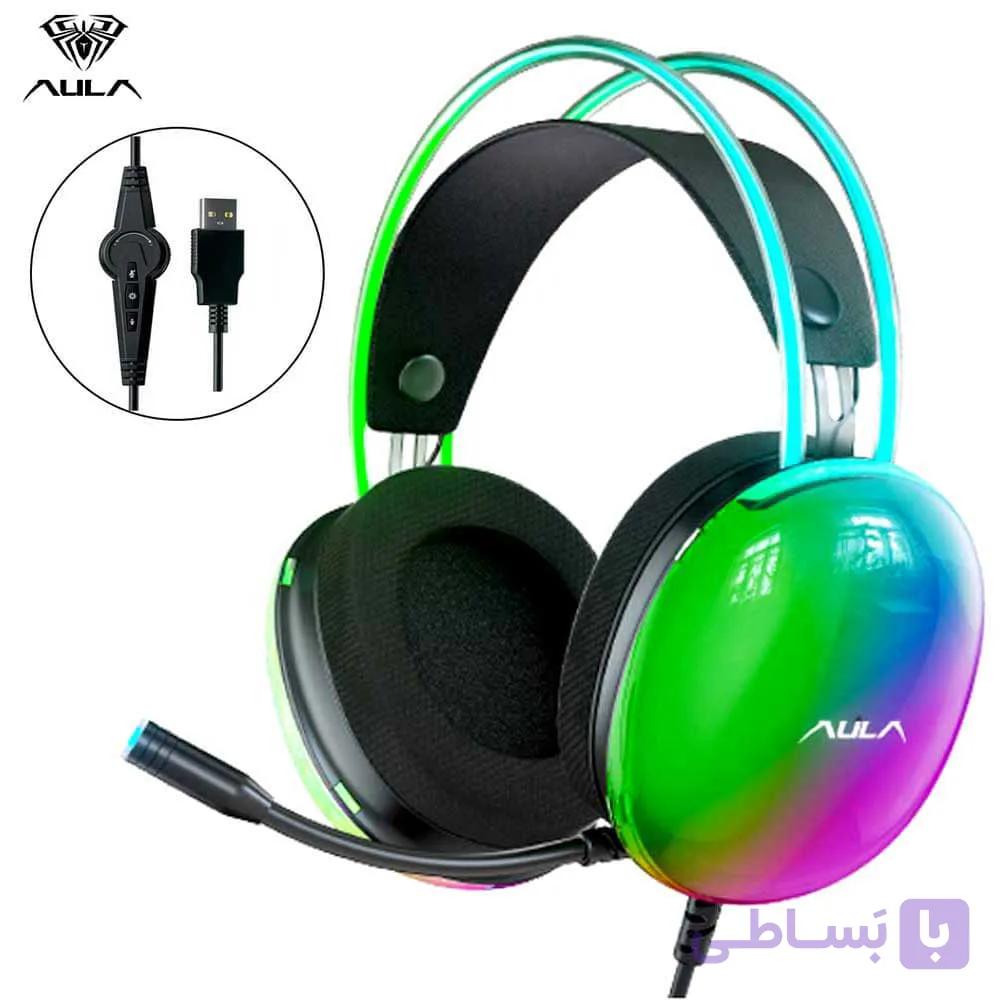 هدست گیمینگ Aula مدل S505 RGB — تصویر 1