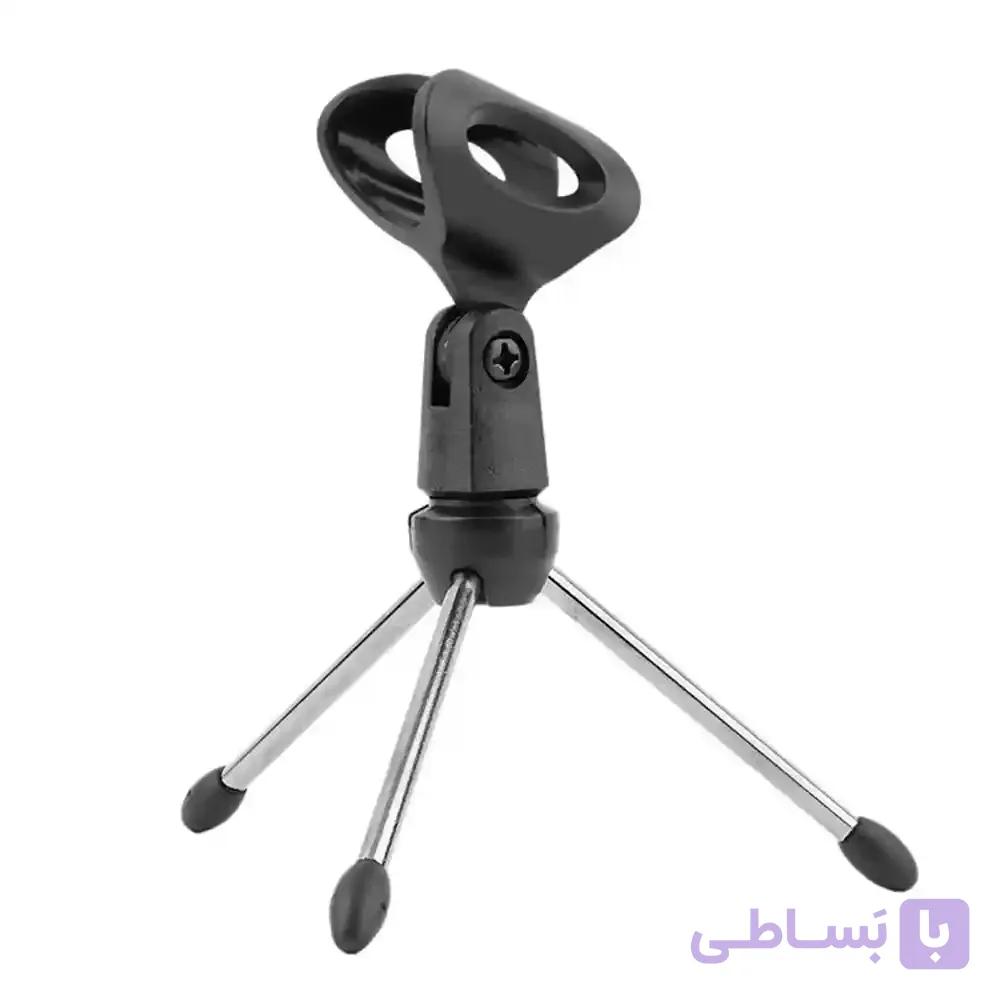 سه پایه رومیزی میکروفون مدل PC01 — تصویر 1