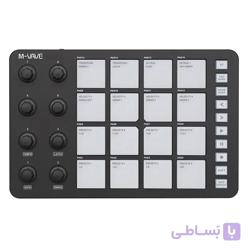 میدی کنترلر M-Vave مدل SMC-PAD — تصویر 1