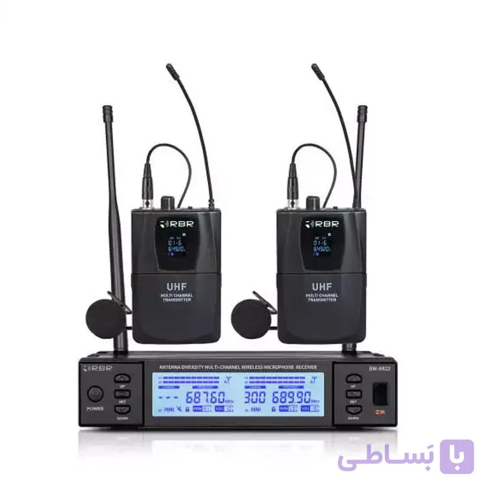 میکروفون بی سیم RBR مدل BM-680 با دو هدمیک — تصویر 1
