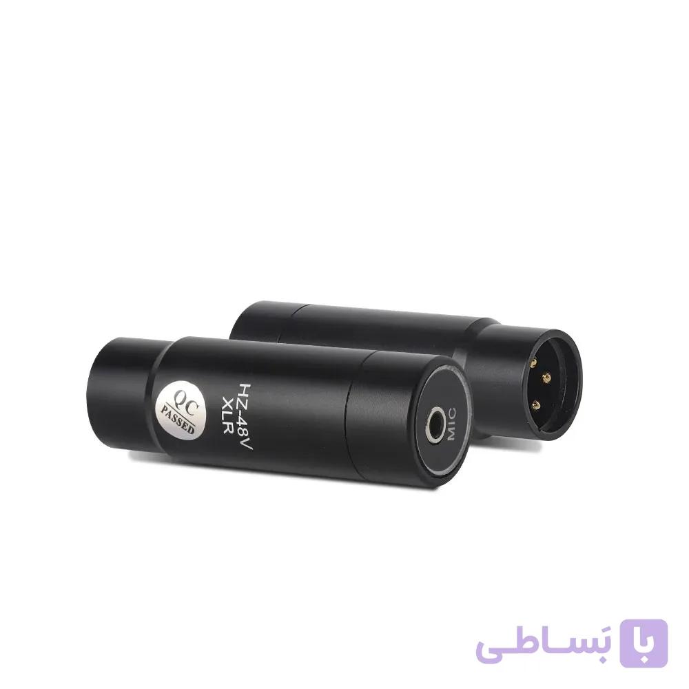 مبدل جک TRS 3.5mm به XLR مدل HZ-48V — تصویر 1