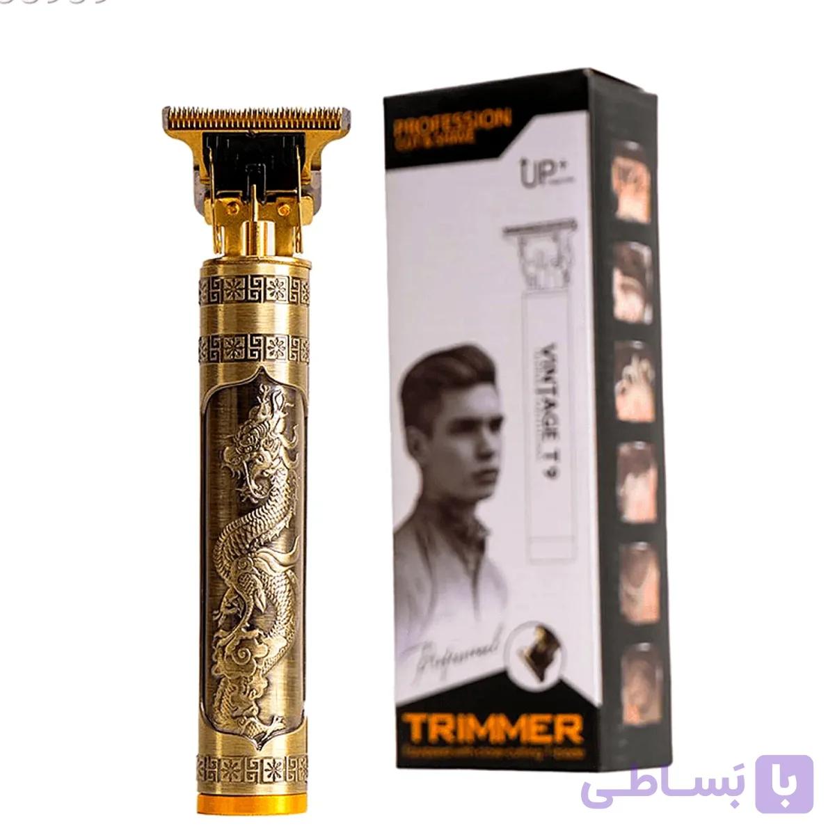 ماشین اصلاح و خط زن T9 وینتیج بدنه پلاستیک