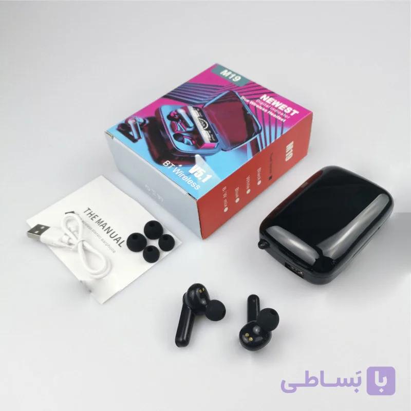 هندزفری بلوتوثی M19 Damix دارای پاوربانک
