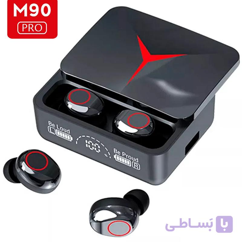 ایرپاد M90 pro ENC دارای پاوربانک و صفحه نمایش