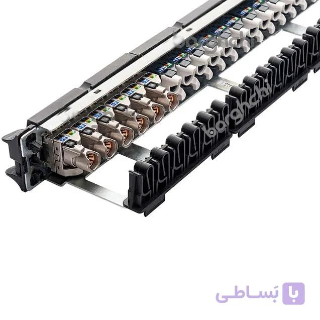 پچ پنل لگراند 24 پورت cat6a SFTP کیستونی