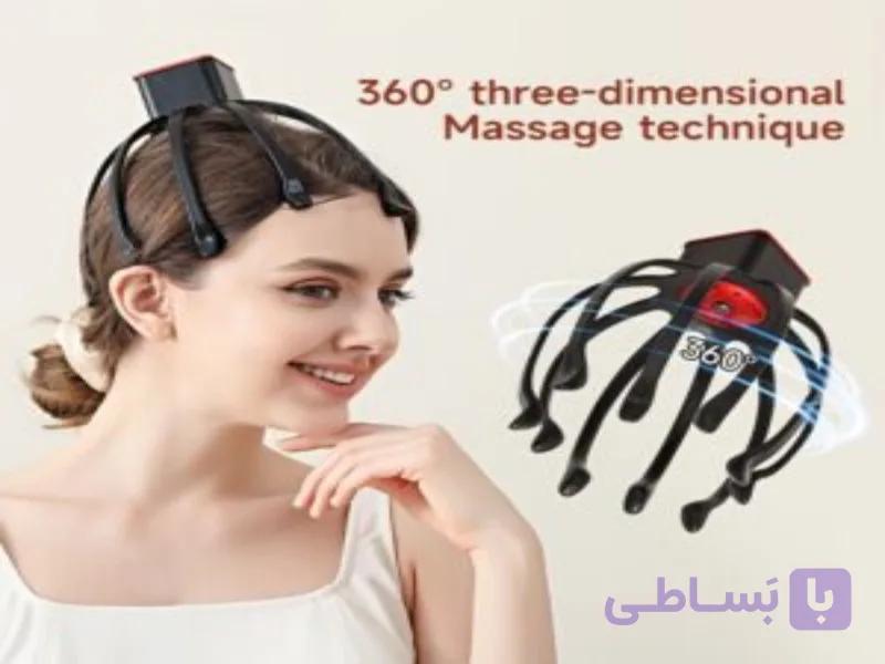 ماساژور سر شارژی چنگکی — تصویر 1