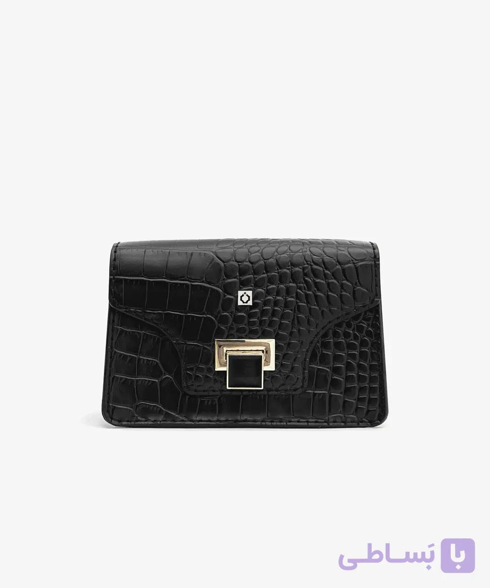 کیف زنانه چرم دست‌دوز مدل فروغ — تصویر 1