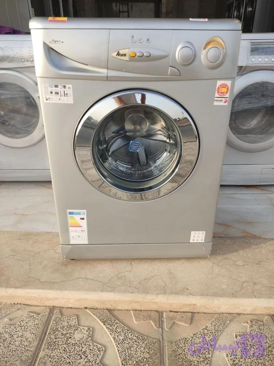 ماشین لباسشویی آبسال الگانسی دراستیل 5کیلو مدل738 (با گارانتی)