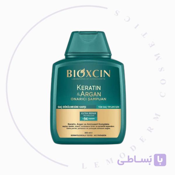 شامپو ترمیم کننده کراتین و آرگان حجم 300 میل (واردات قانونی)