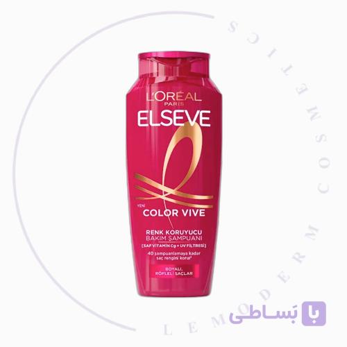 شامپو محافظ رنگ مو مدل COLOR VIVE حجم ۳۰۰ میل (اورجینال کردستان)