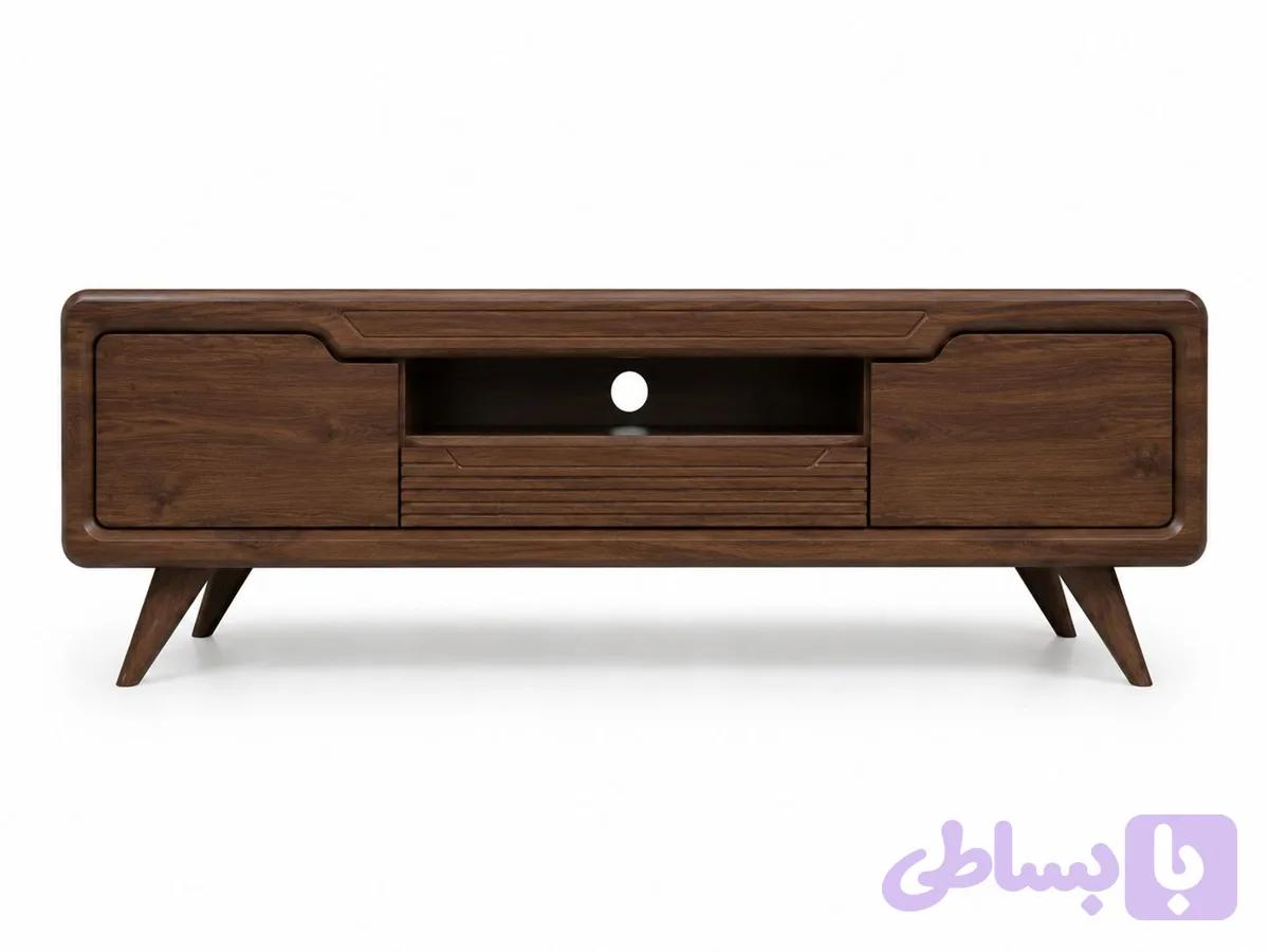 میزتلویزیون مدل رومی تمام MDF روکش 3 دهم FRP عرض 160 با بهره گیری از یراق ها و رنگ بندی های متنوع