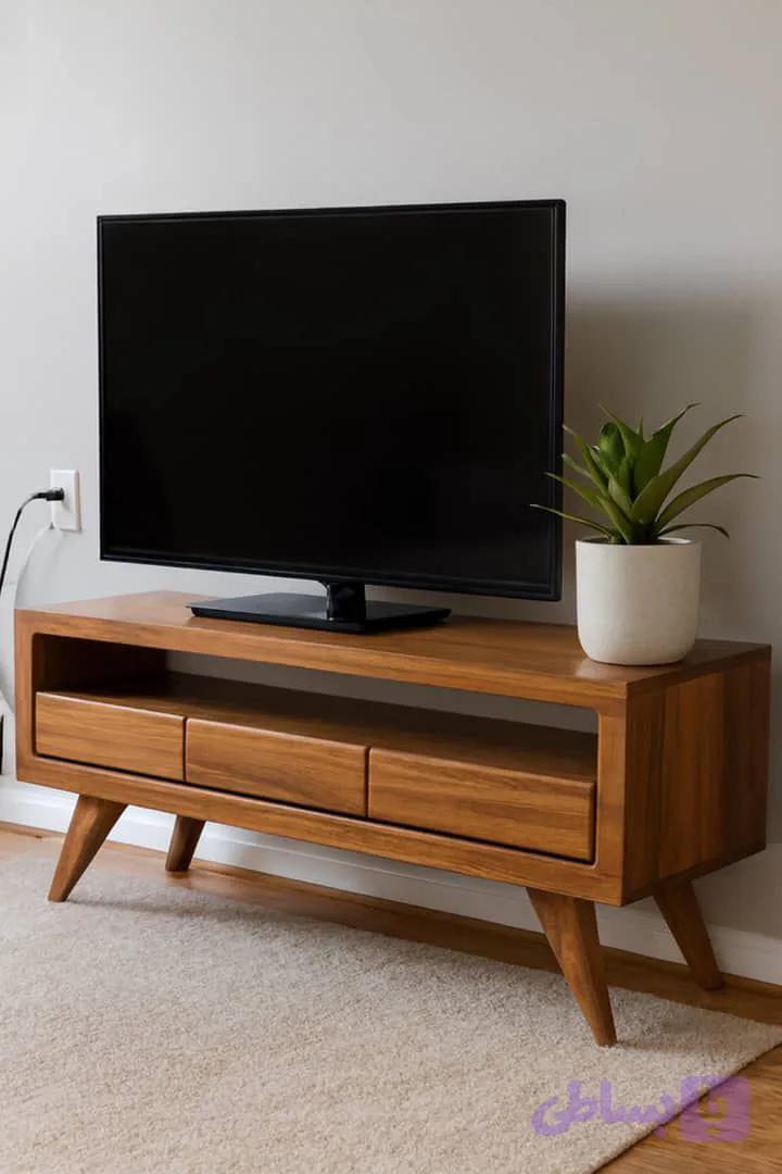 میزتلویزیون مدل کلاسیک مینی مال تمام MDF عرض 160 و 150 با بهره گیری از بهترین یراق ها و رنگ بندی های متنوع