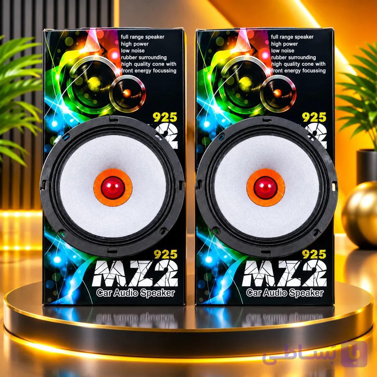 بلندگو خودرو مدل 6 اینج برند MZ2 بسته دو عددی