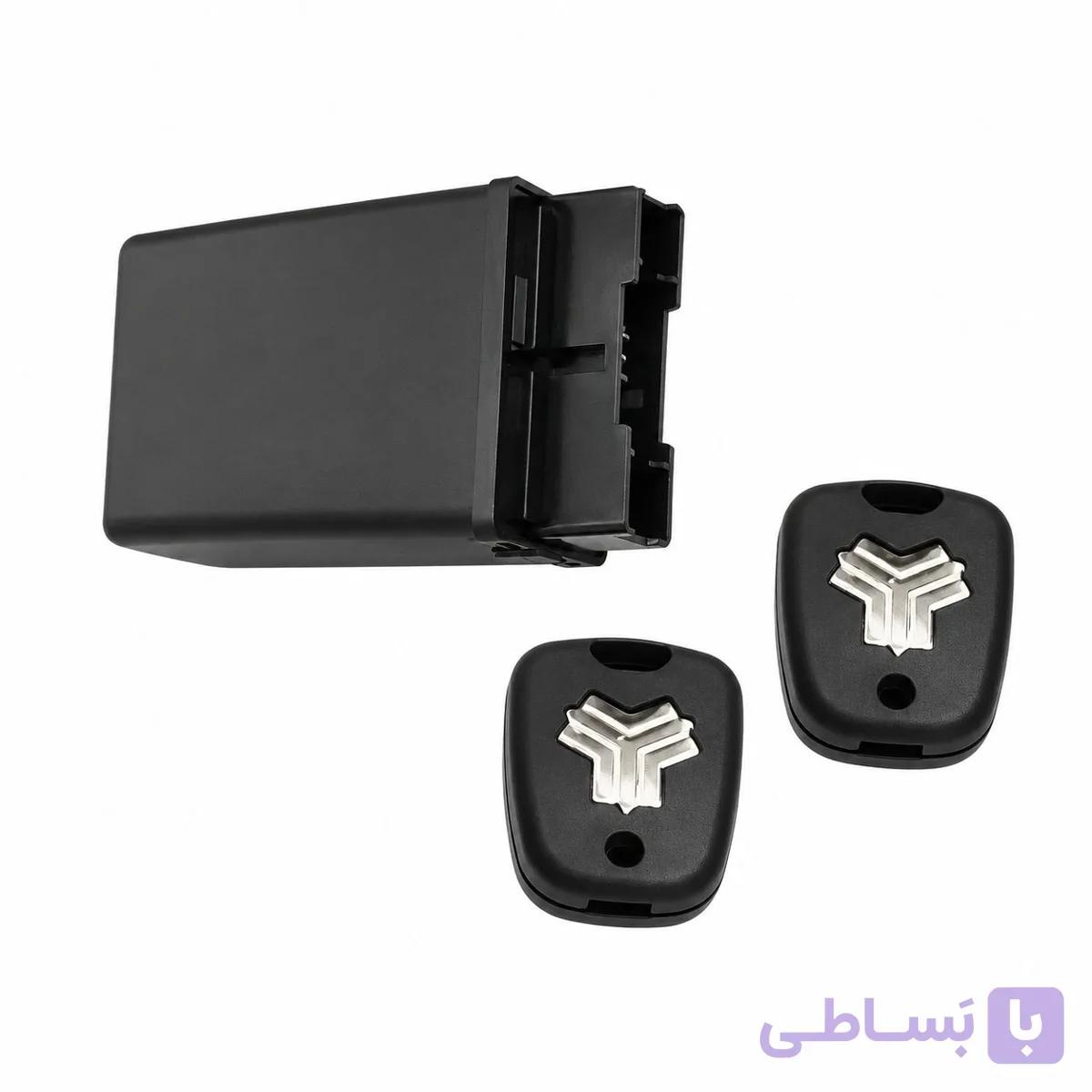 کیت ریموت و رله دزدگیر خودرو مدل نصیر P-841 مناسب برای پراید 131/132 بسته 2 عددی