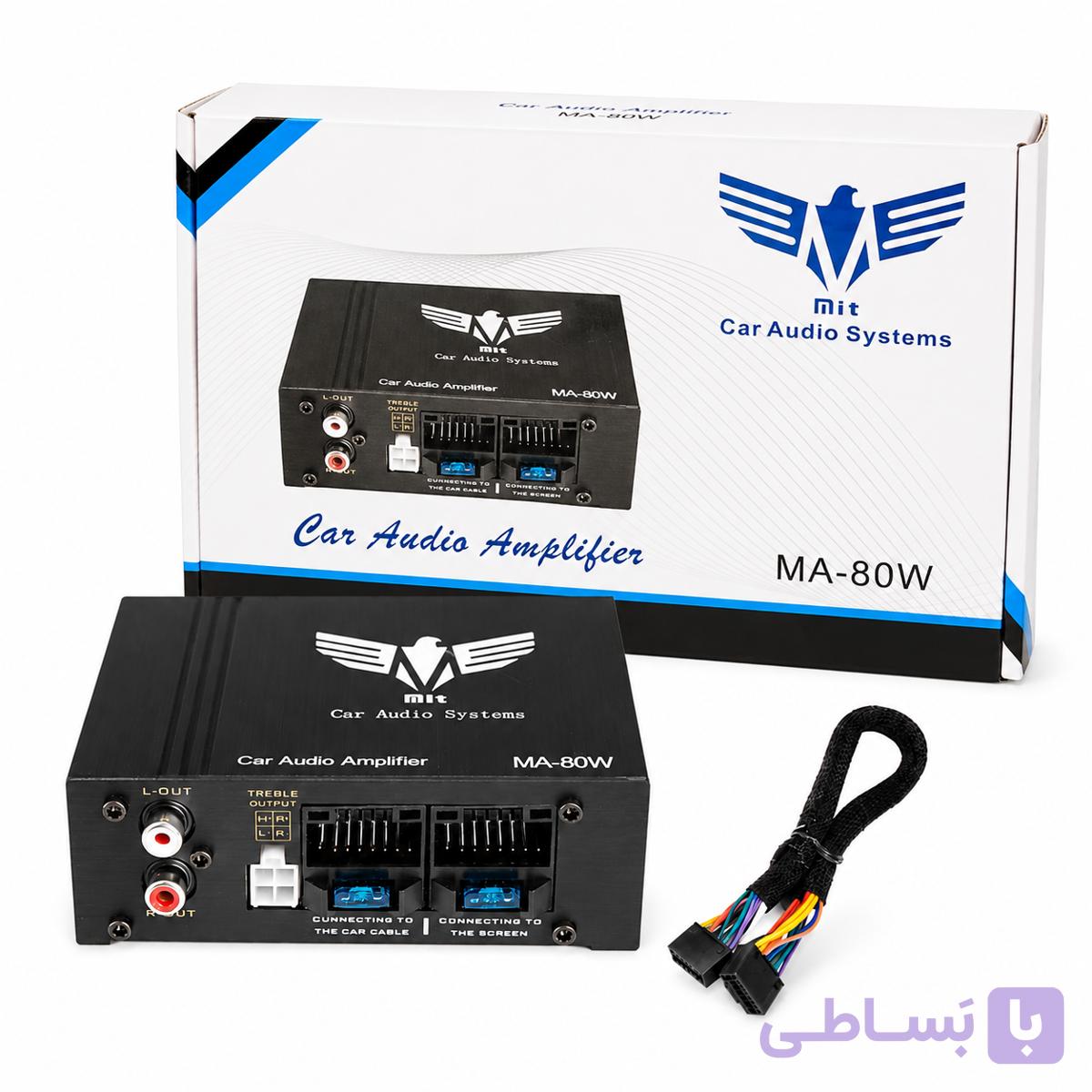 آمپلی فایر خودرو میت کارادیو مدل MA - 80 W