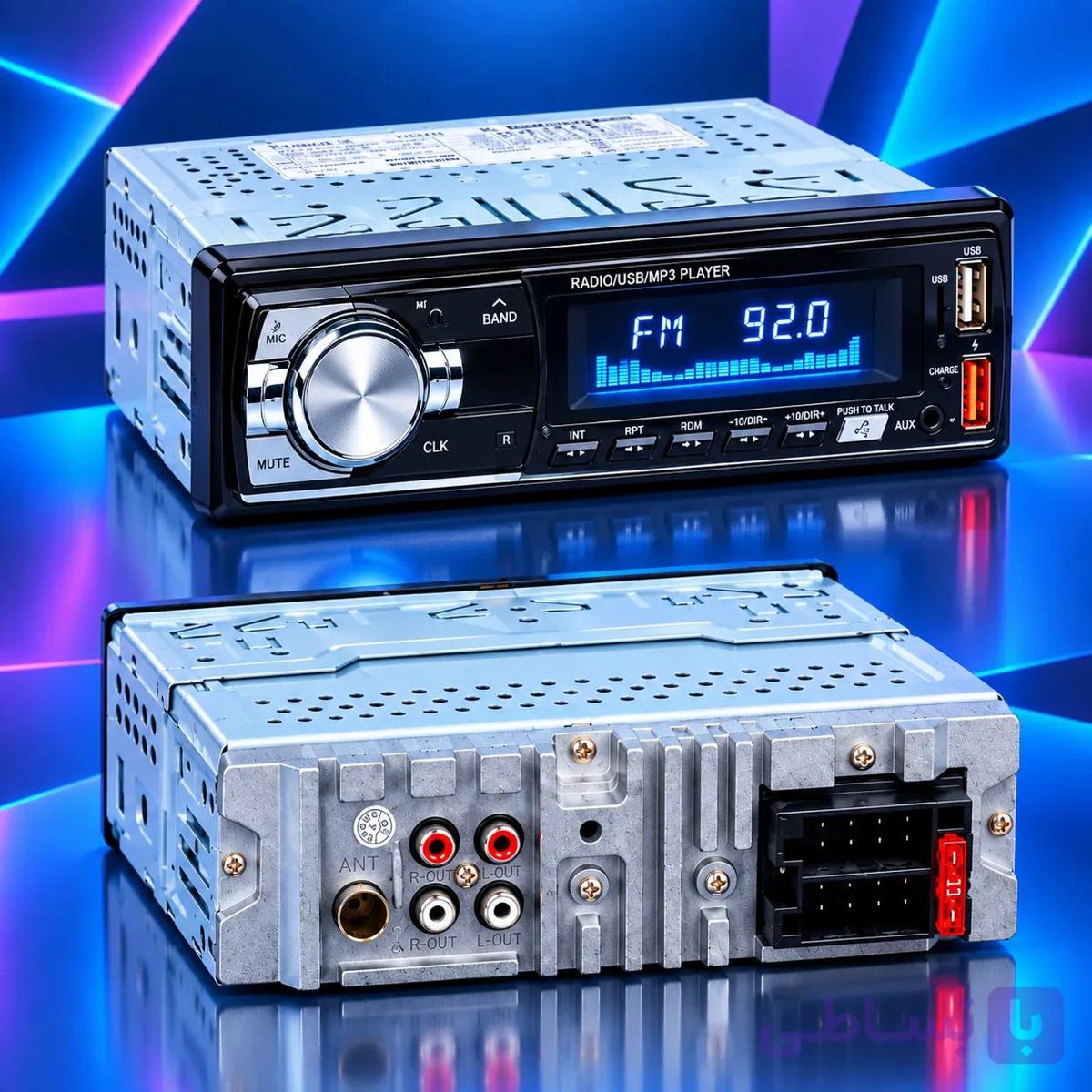 پخش خودرو آیسی بزرگ برند راک استریم مدل RS-850 بلوتوث دار