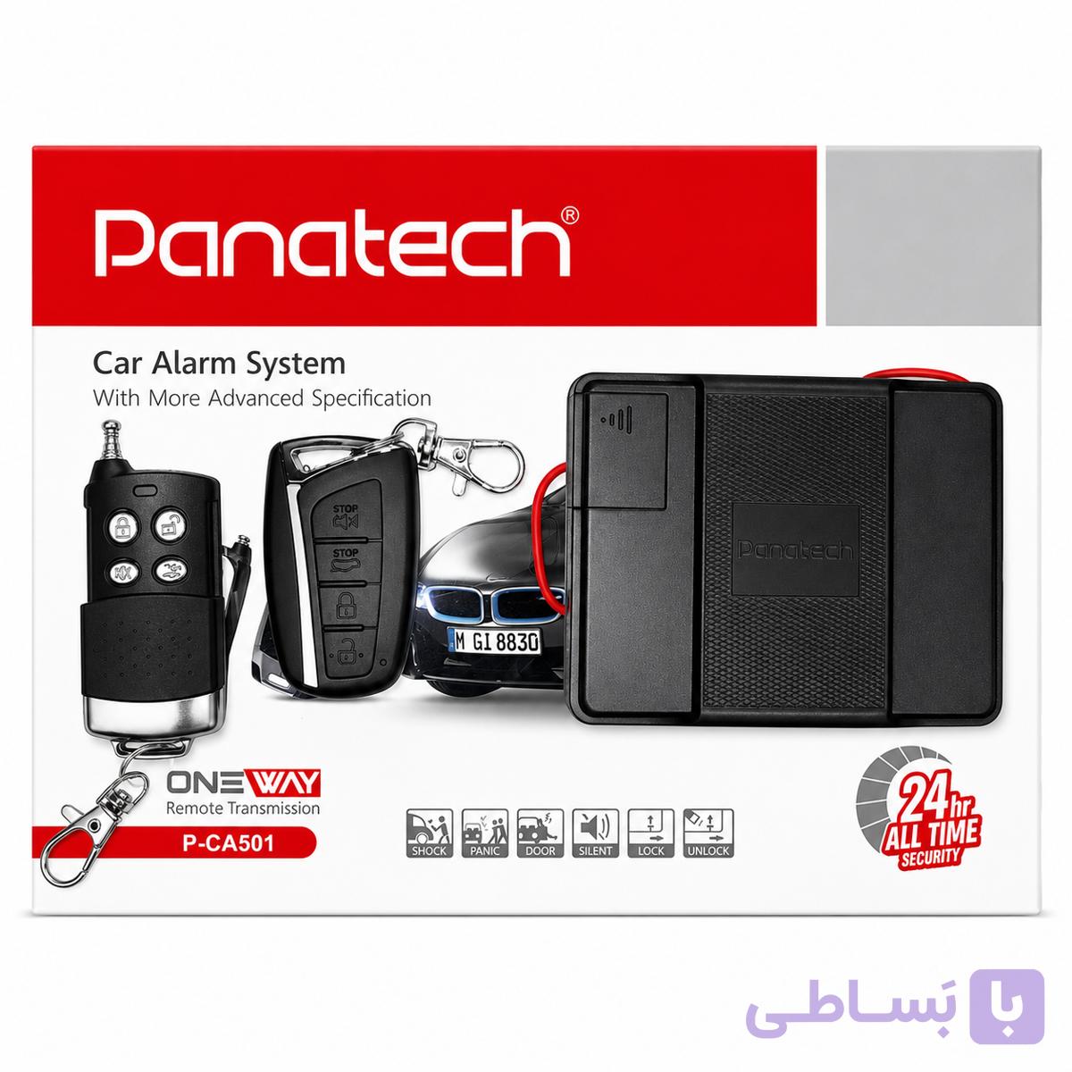 دزدگیر خودرو برند پاناتک مدل 503 - جفت ریموت اصلی