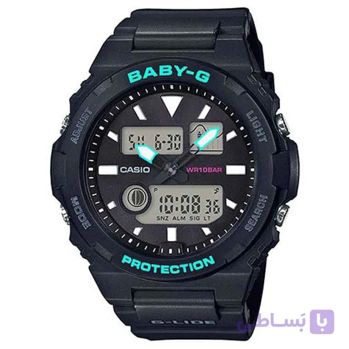 ساعت مچی کاسیو سری Baby-G کد BAX-100-1ADR