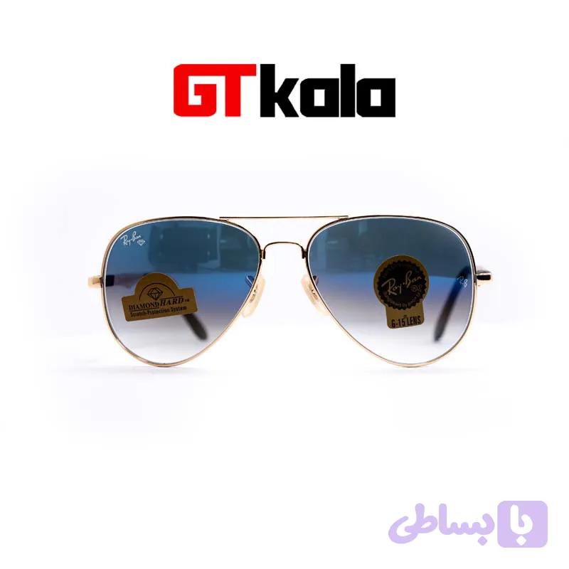 عینک آفتابی ریبن مدل RB3578 آبی گرادیانی — تصویر 1