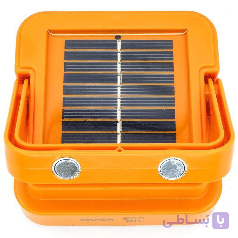 پروژکتور LED شارژی سولار پنل خورشیدی HG DUE HG-05 — تصویر 1