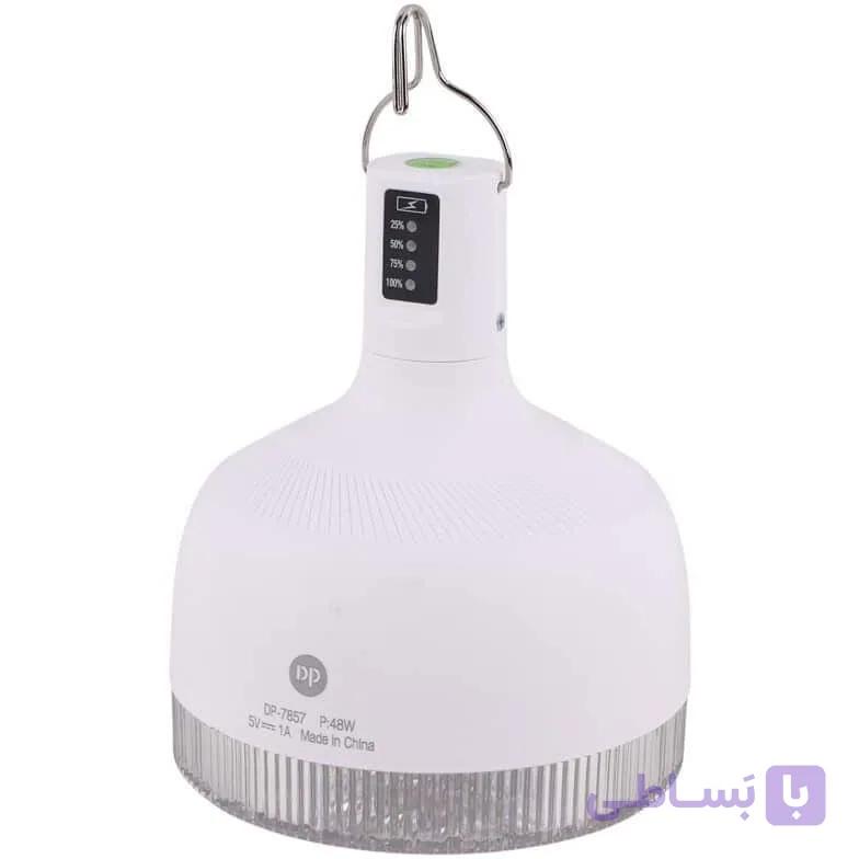 چراغ اضطراری شارژی دی پی مدل DP-7857 ظرفیت ۴۸ وات — تصویر 1